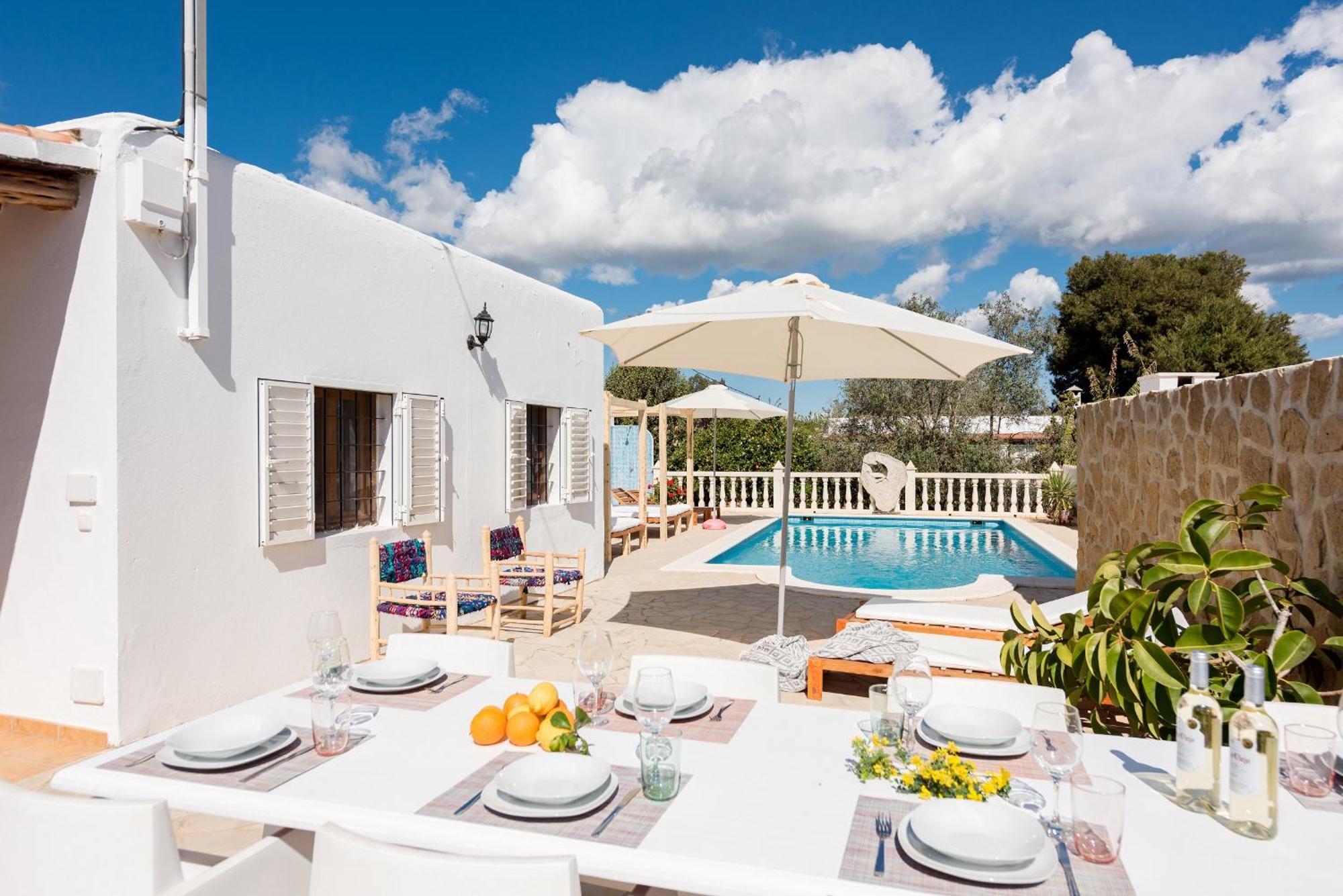 Villa Authentieke Finca, Nabij Het Strand En Restaurants à Santa Eulària des Riu Extérieur photo